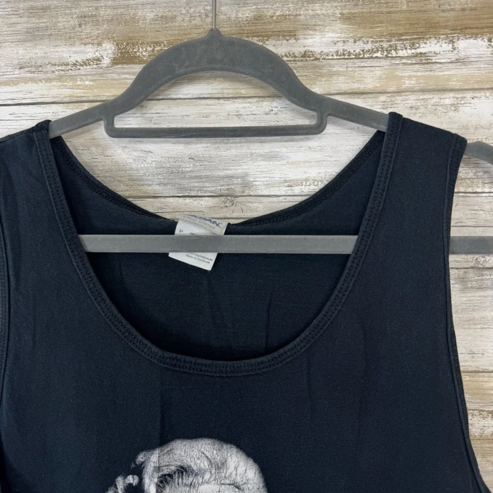 Marilyn Monroe Chicago Blackhawks Toews Shirt Men’s Black Tank Top size Small